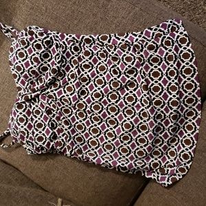 Women's Lands End swimsuit top size 14